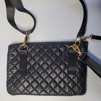 Quilted 3 ways bag